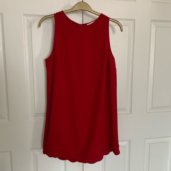 Beautiful Red Dress Size L - Picture 1 of 5